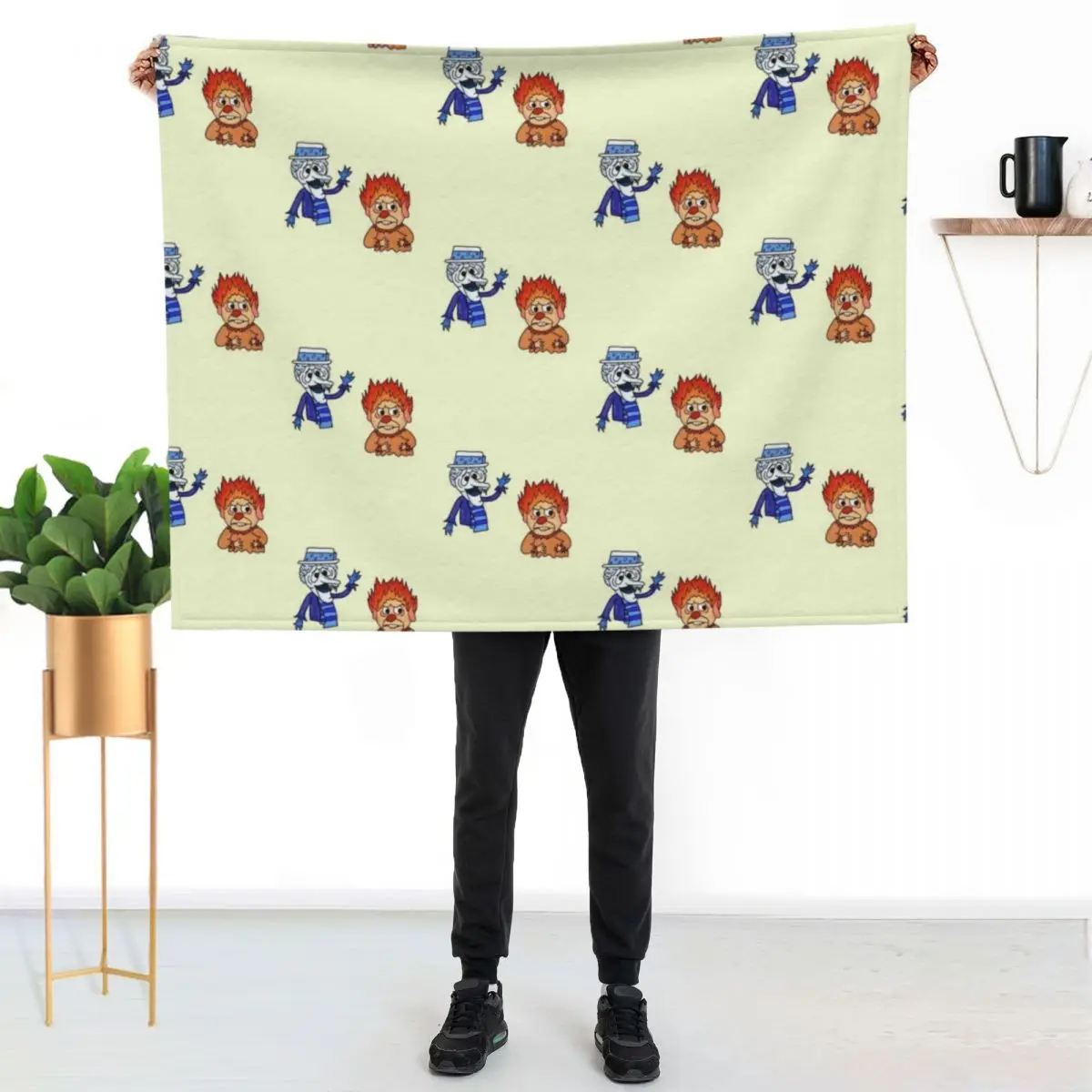 

They’re Too Much! Throw Blanket Portable Lightweight Blanket for Travel Camping