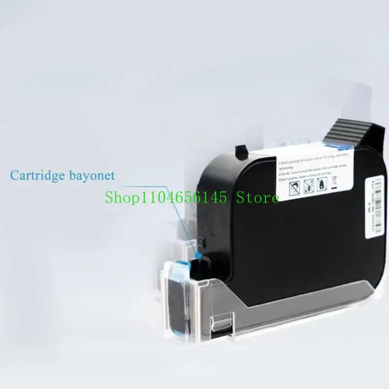 Cartuccia d'inchiostro eco solvente ad asciugatura rapida 600 DPI 12,7 mm Stampante termica portatile a getto d'inchiostro Coder a getto d'inchiostro 2588 2588+ Nero/Rosso/Blu