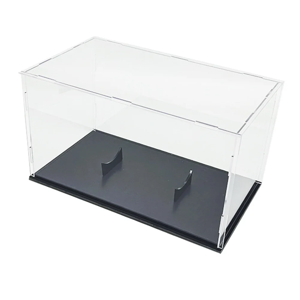 Black Football Display Case Display Case Removable Display Case Sturdy Construction Transparent Display Box Lightweight Design