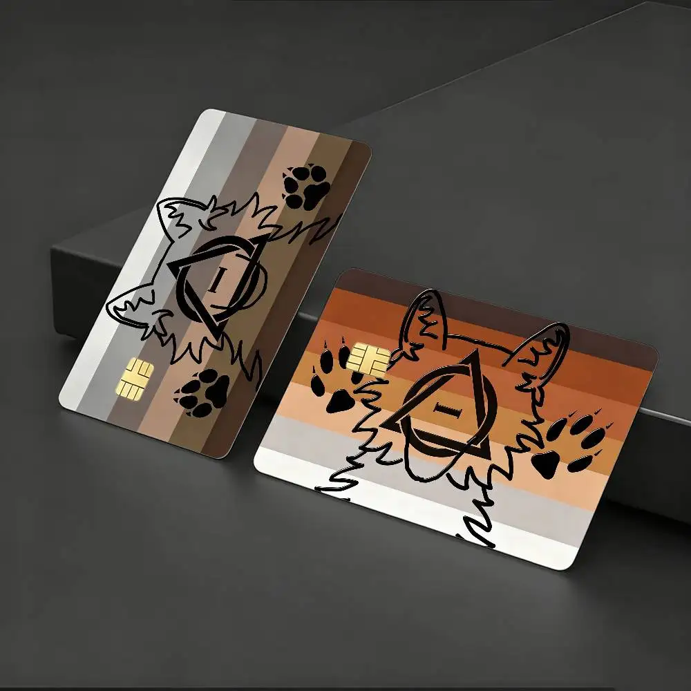 

New Therian Delta Symbol HD Waterproof Card Skins Protective Stickers for Credit Bank Game Cards