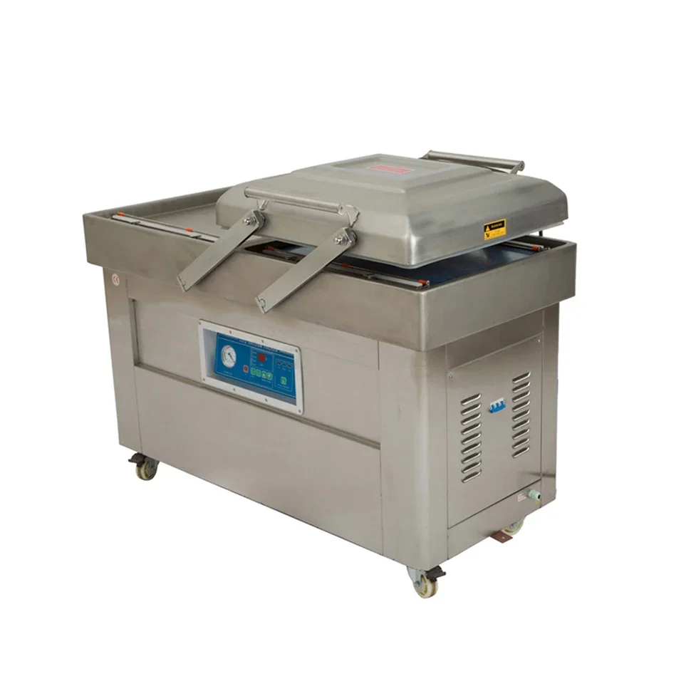 

DZ4002SB Automatic continioud food double chamber vacuum packing sealing machine