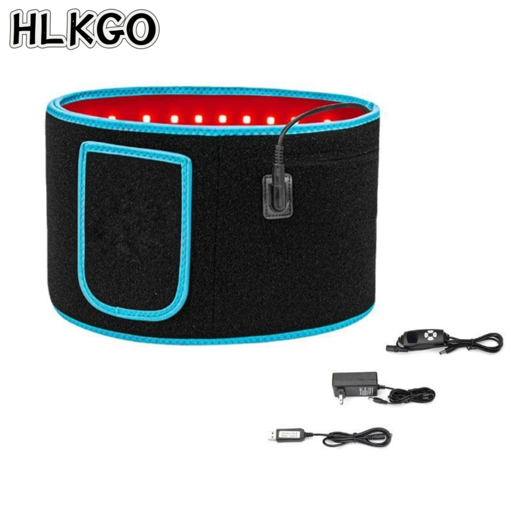 Professional Grade Red Light Therapy Belt, 660nm Collagen Boost & 850nm Deep Penetration for Full Body Health
