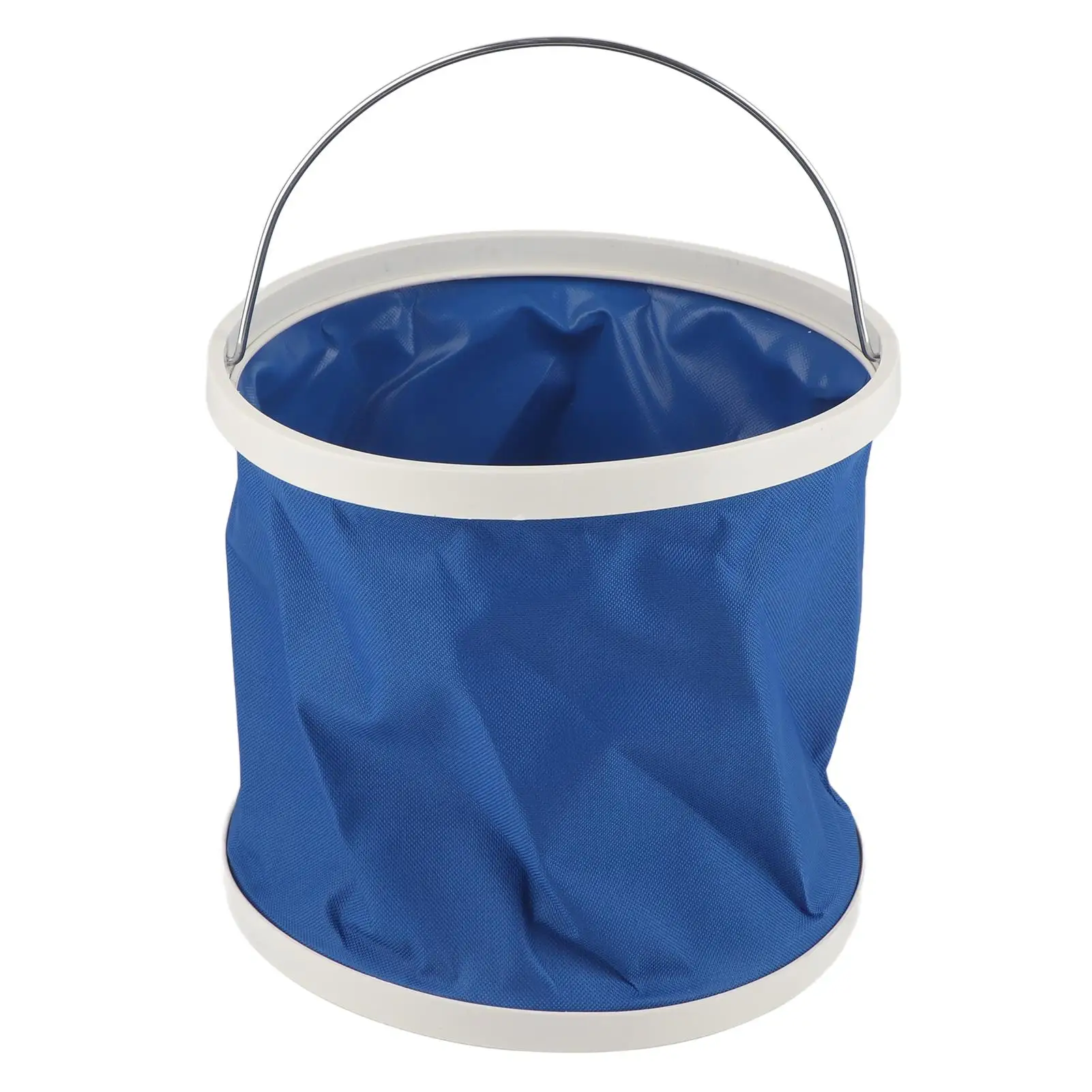 Large Capacity Collapsible for fishing Bucket - Portable & Leakproof Oxford Cloth Bucket for fishing 