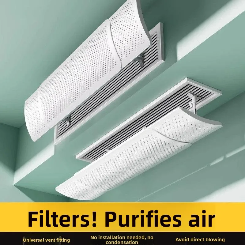 

New 2026 Central Air Conditioner Windshield Universal Anti-Direct Blow Maternity Room Air Conditioning Windproof Device