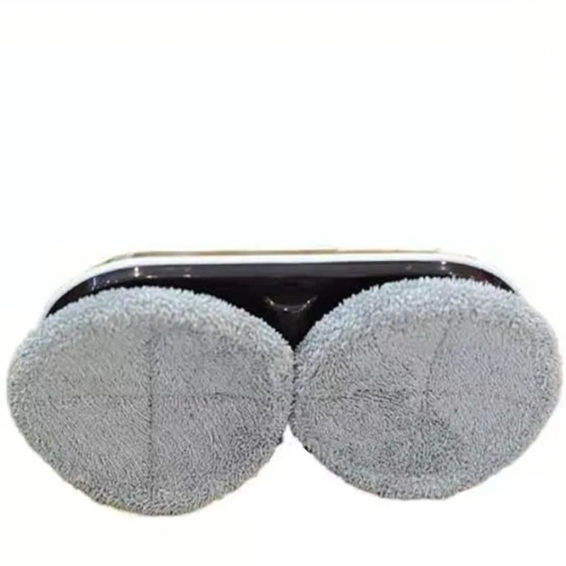 

Подходит для электрической швабры, тряпка, сменная ткань для пола, вощеная салфетка для пола с вращающейся шваброй, серая, универсальная, 2 шт., 15 см