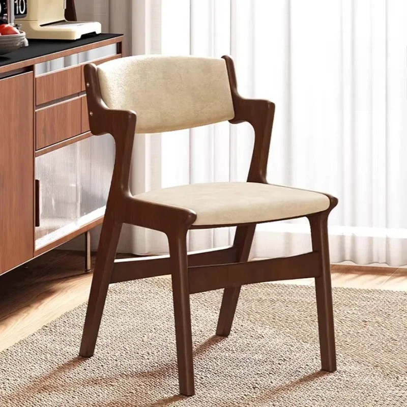 Armchair Wooden Luxury Dining Chairs Restaurant Home Living Room Dining Chairs Kitchen Sedie Pranzo Moderne Kitchen Furniture