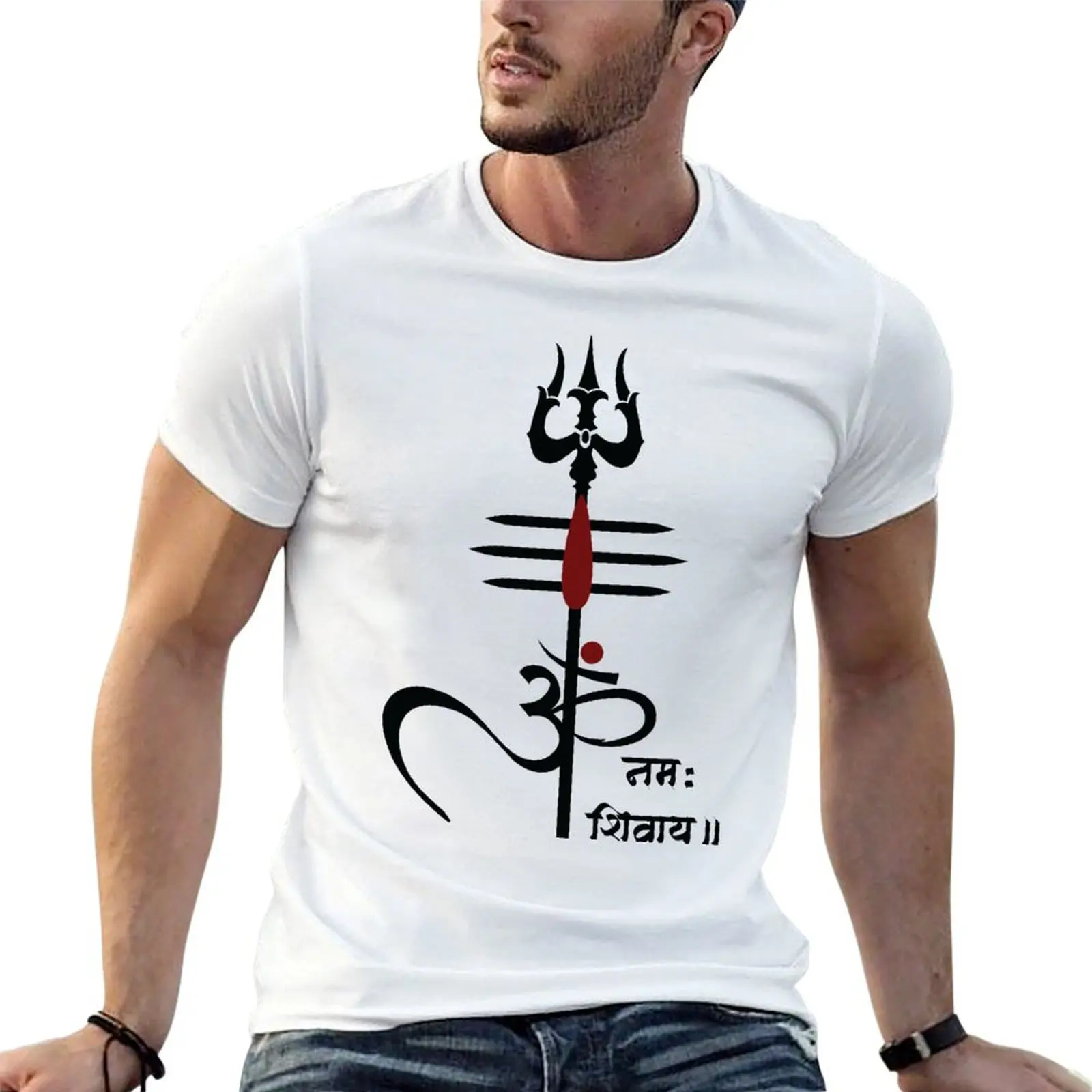 

OM high brand t Mahadev shirts SHIVAY shirt t cotton quality luxury NAMAH man T-Shirt - pack