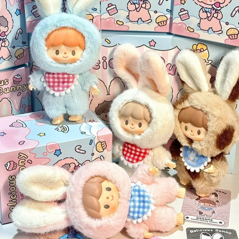 

Genuine Delicious Rabbit Series Blind Box Surprise Mystery Blind Box Trendy Gift Doll Decor Good Birthday Presents Kawaii Gifts