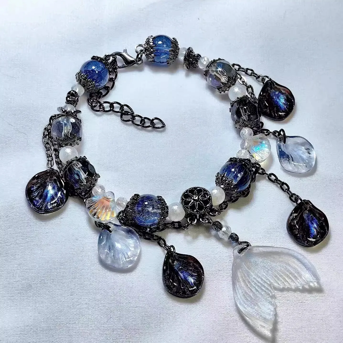 Anime Rafayel Love and Deepspace Cosplay Accessory Chain Bracelet Cartoon Bracelets Mascot Pendant Ornament Collection Fans Gift