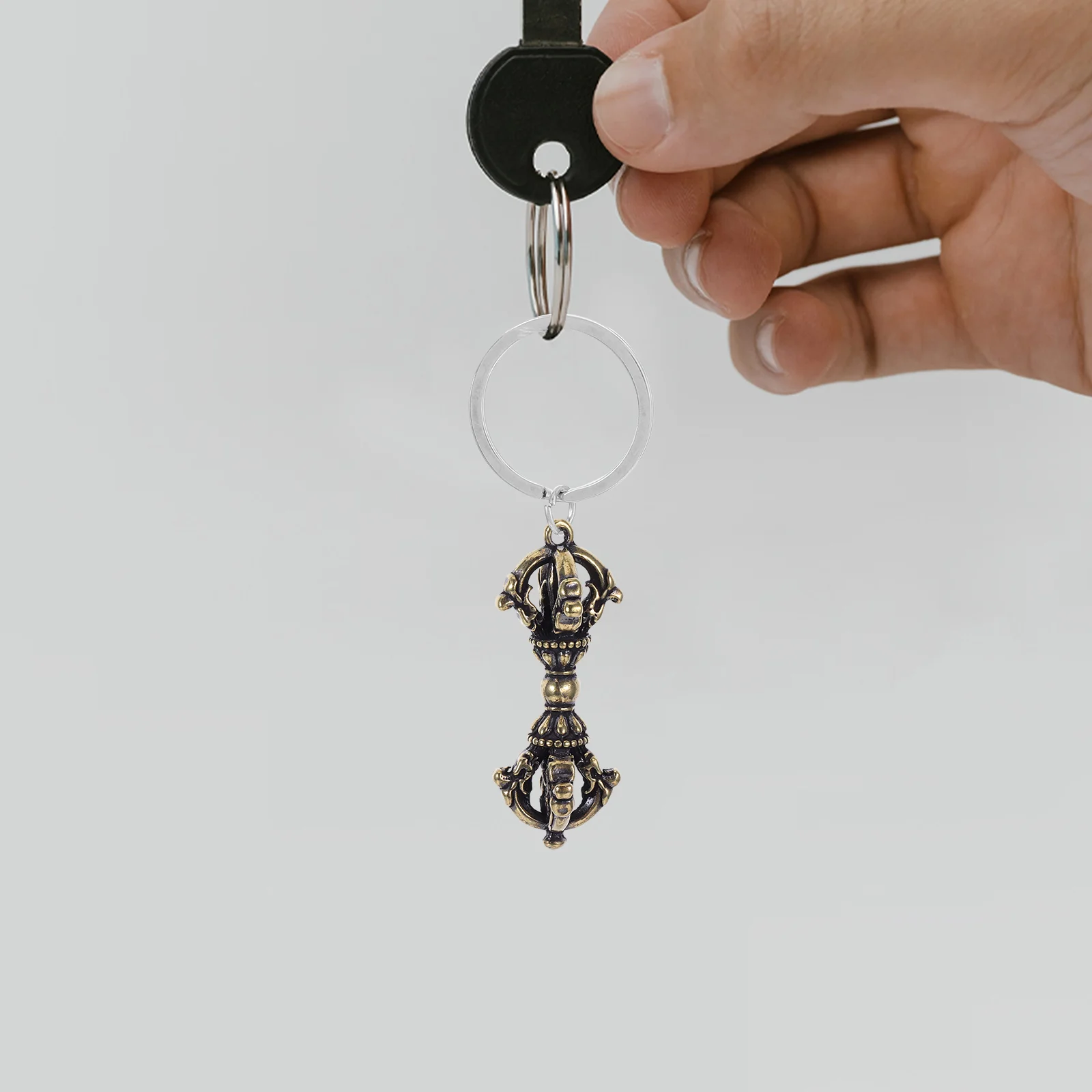

Charm Bag Key Chain Pendant Jewelry Metal Men Novelty Keychains