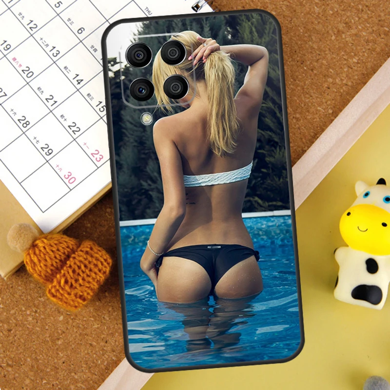 Sexy Girl Underwear Case For Samsung Galaxy M13 M33 M53 M20 M30s M31s M12 M32 M52 M11 M31 M51 M14 M34 M54 Cover