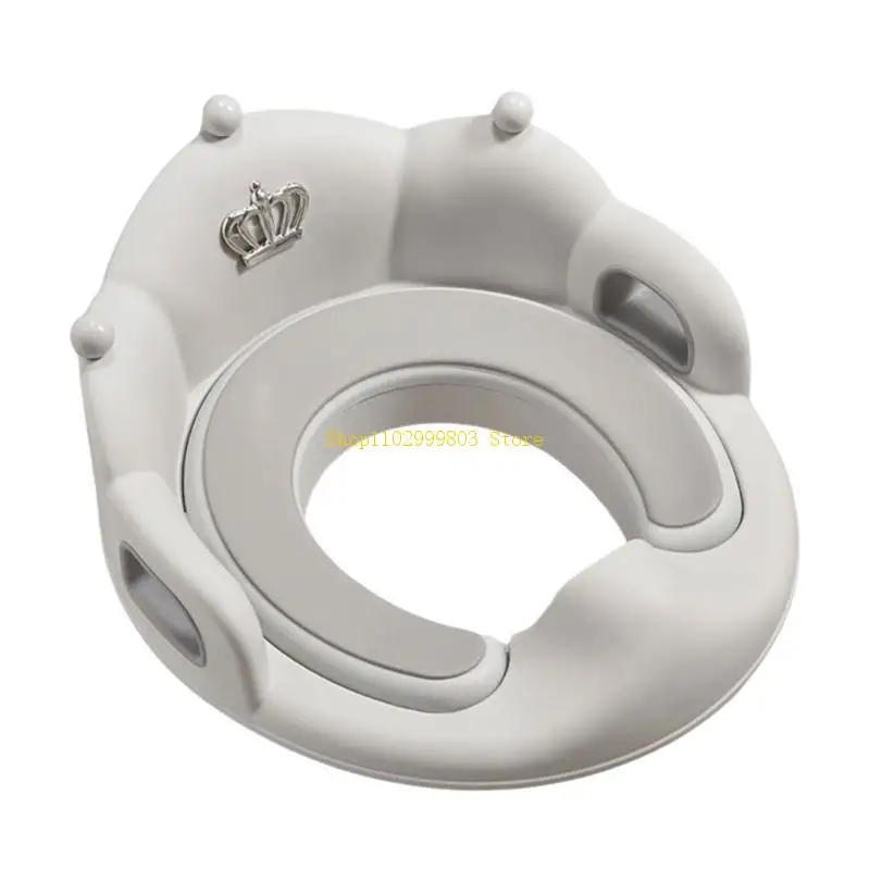 Assentos sanitários infantis com alças, proteção contra respingos, almofada macia removível, assentos sanitários para penico