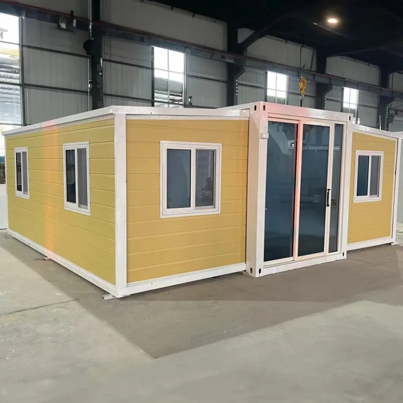 40 stóp luksusowy tani prefabrykowany pojemnik modułowy mały dom nowoczesny 3 sypialnie prefabrykowany tani domowy pojemnik z możliwością rozbudowy