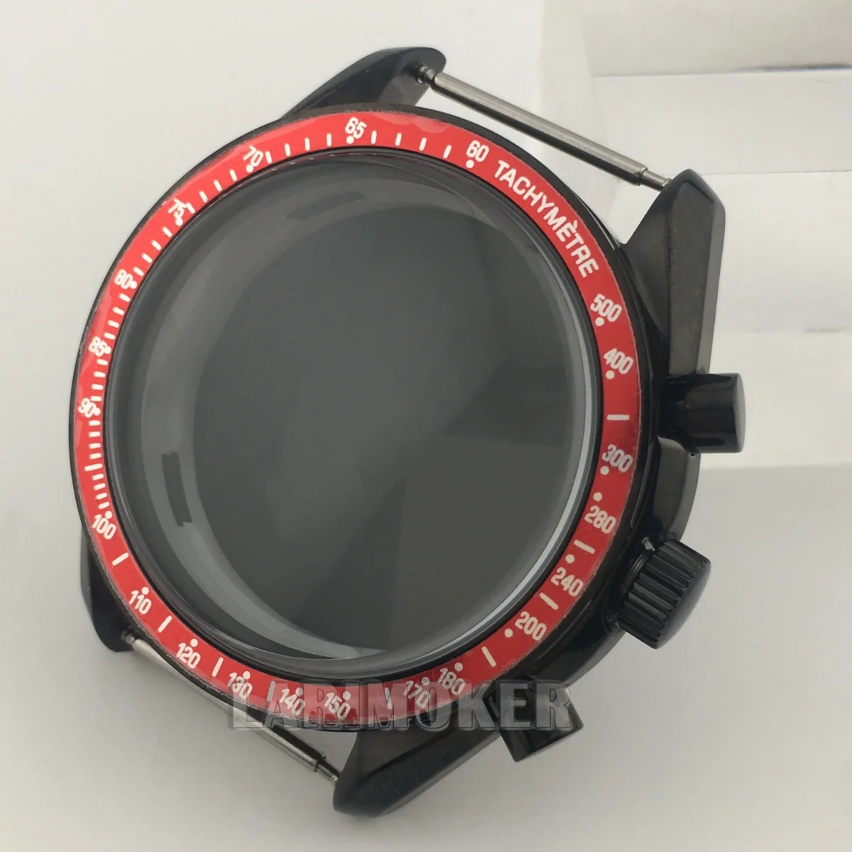 VK63 40mm Men's Luxury Quartz Case With Coated Sapphire Glass And Bezel Is Suitable For VK63 Movement Quartz Chronograph Watches