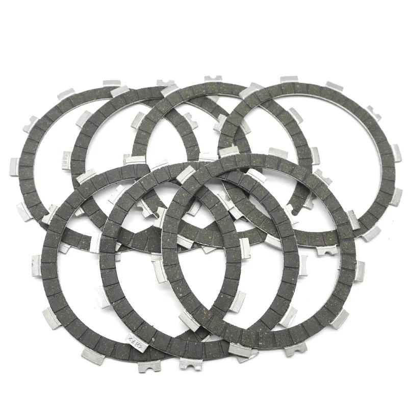 

For KAWASAKI KLT200 Prairie KLT250 1981 1982 1983 1984 1985 Mojave 250 KSF250 87-04 ATV Clutch Friction Plate Kit 7P Set Disc