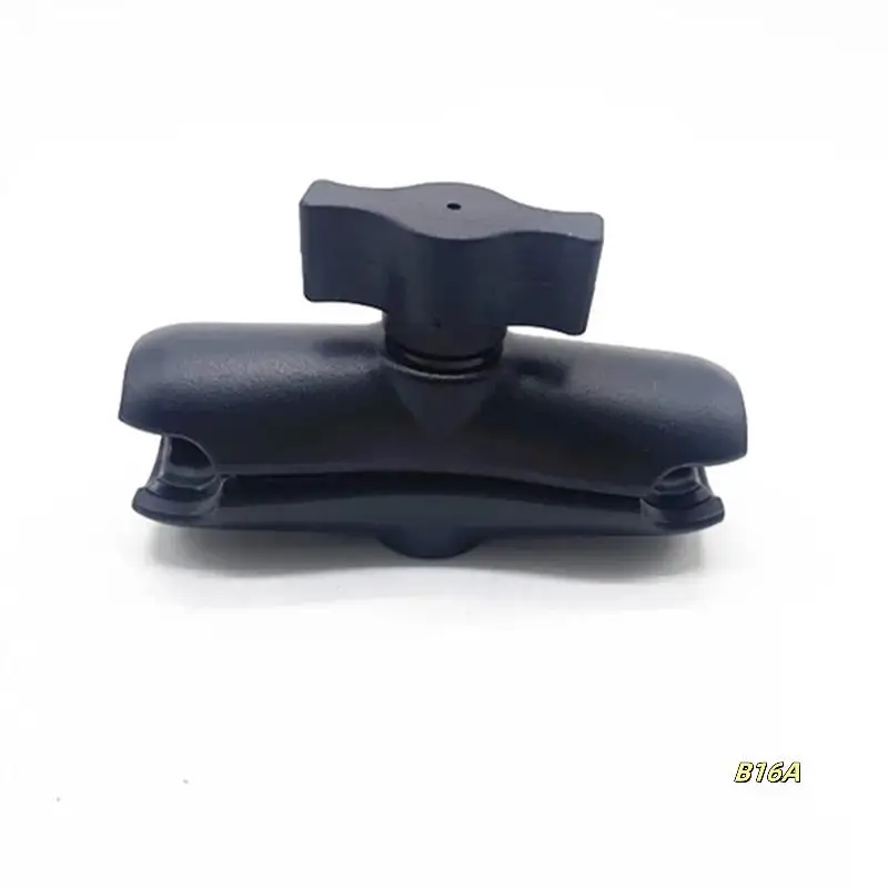 Motorcycle Aluminum Alloy Double Socket Arm For 17Mm- 25Mm Ball Head Clip Mount Adapter Extension Swivel Arm RAM Mount