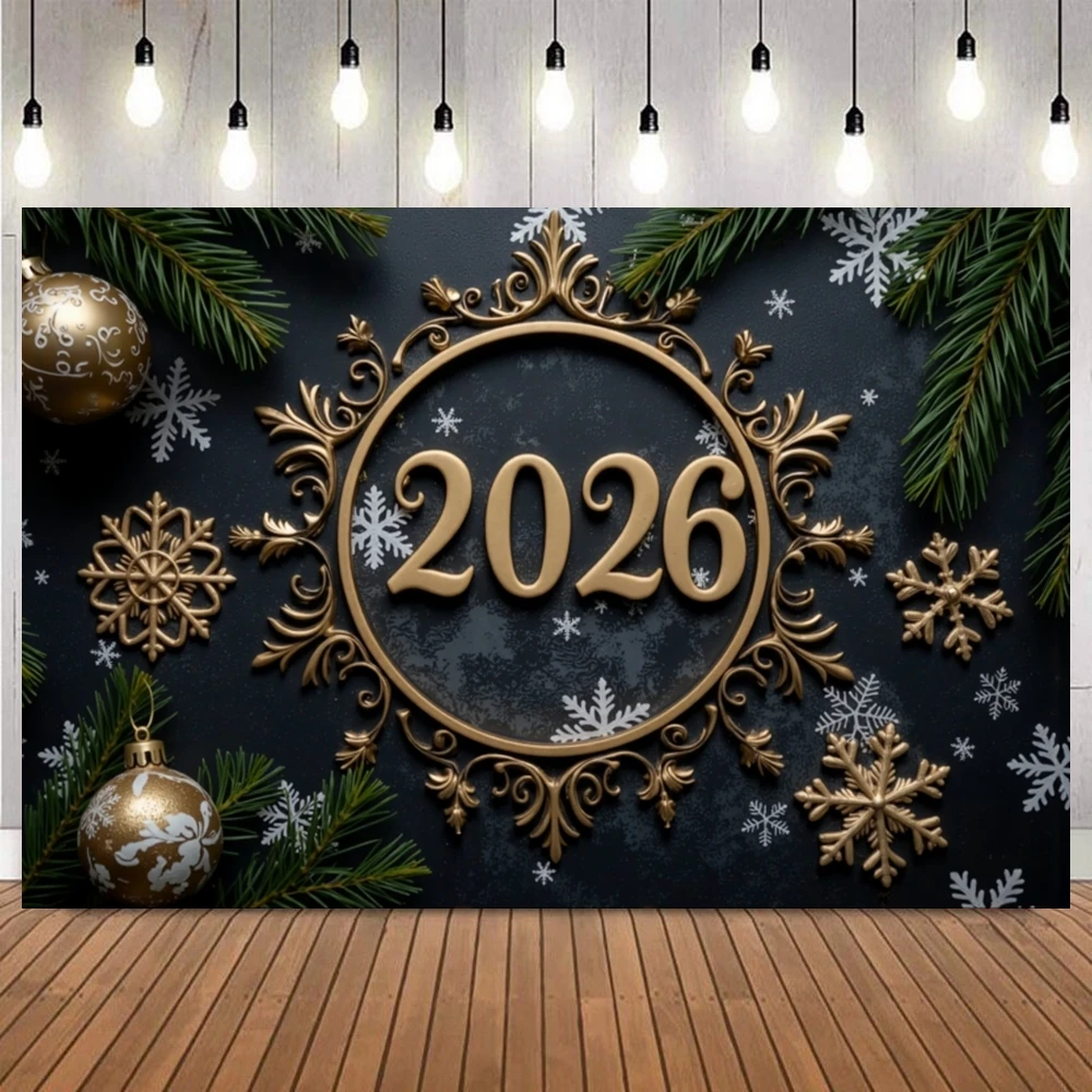 عيد الميلاد السنة الجديدة موضوع الوداع 2025 مرحبا 2026 صورة خلفية الاحتفال الاحتفالي ديكور الحفلات صورة التصوير خلفية