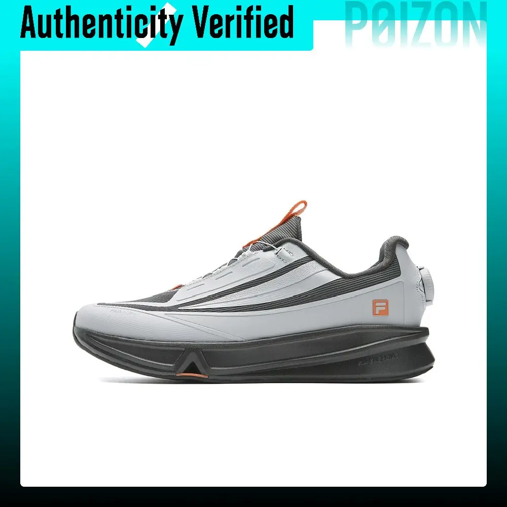 FILA BOA AURA Low top Casual Training Physical Fitness Test & Exam City Commuting Running Shoes Men's Gray A12M611111FGH