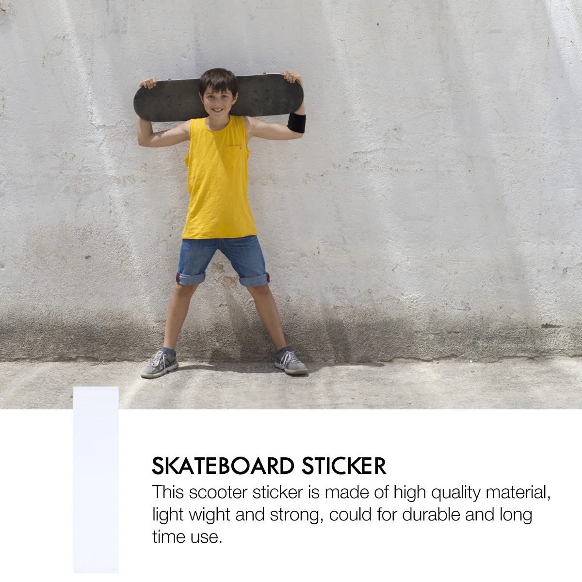 

1Pcs Transparent Skateboard Sandpaper Sticker Durable Grip Tape for Longboard Scooter Scratch Resistant Waterproof Skate