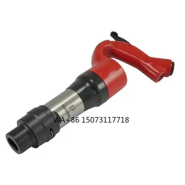 

Industrial Lightweight Low Noise 2500Bpm Hex Chisel Shank Air Pneumatic Chipping Hammer With 25.4 mm Piston Stroke