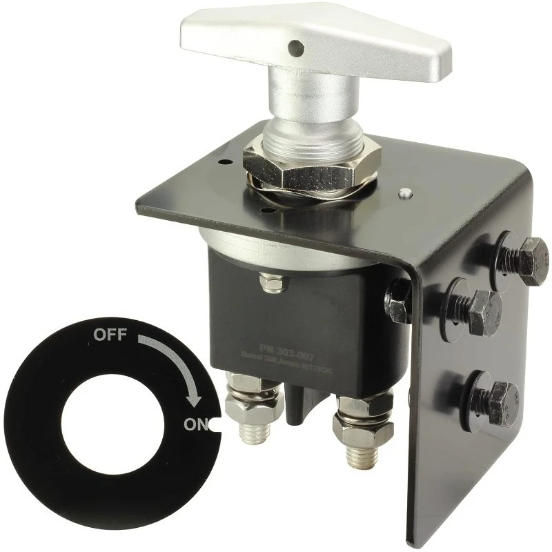 

Battery Disconnect Switch with Mounting Bracket and Hardware