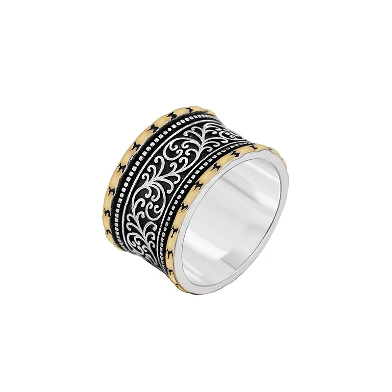 Mewanry Silver Color Finger Rings For Women Couples Vintage Niche Design Trendy Creative Punk Hip Hop Rock Party Jewelry Gifts