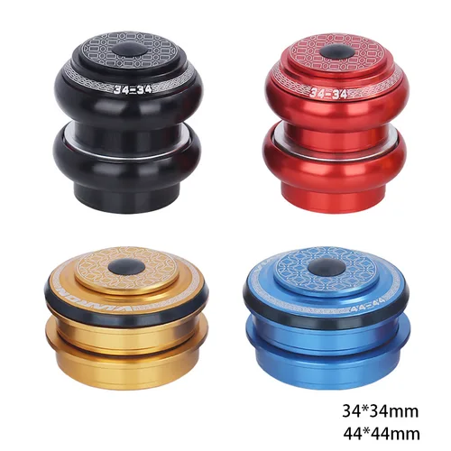 Imagen 2 del producto VIARON-auriculares para bicicleta de montaña, 1 1/8, 34MM, rodamiento sellado, 44MM, auriculares semiintegrados para horquilla de tubo recto sin rosca de 28,6mm