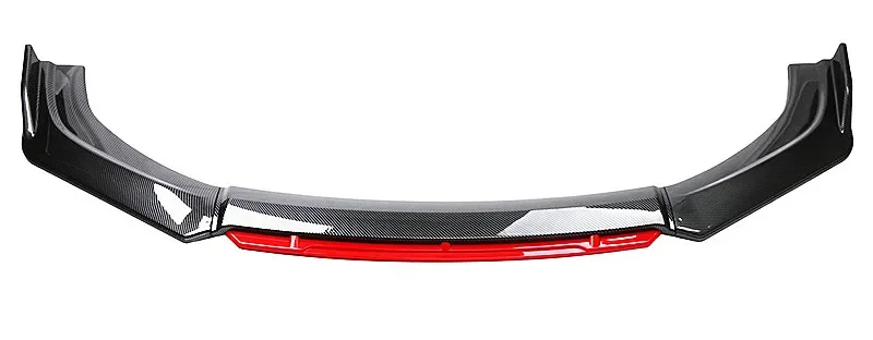 Für Audi A3 A4 A6 Q3 S3 S4 S6 B6 B7 B8 B8.5 Zubehör Frontstoßstangenlippe Kinnspoiler Splitter Diffusor Karosserie-Kit Universal Auto – Detail 5