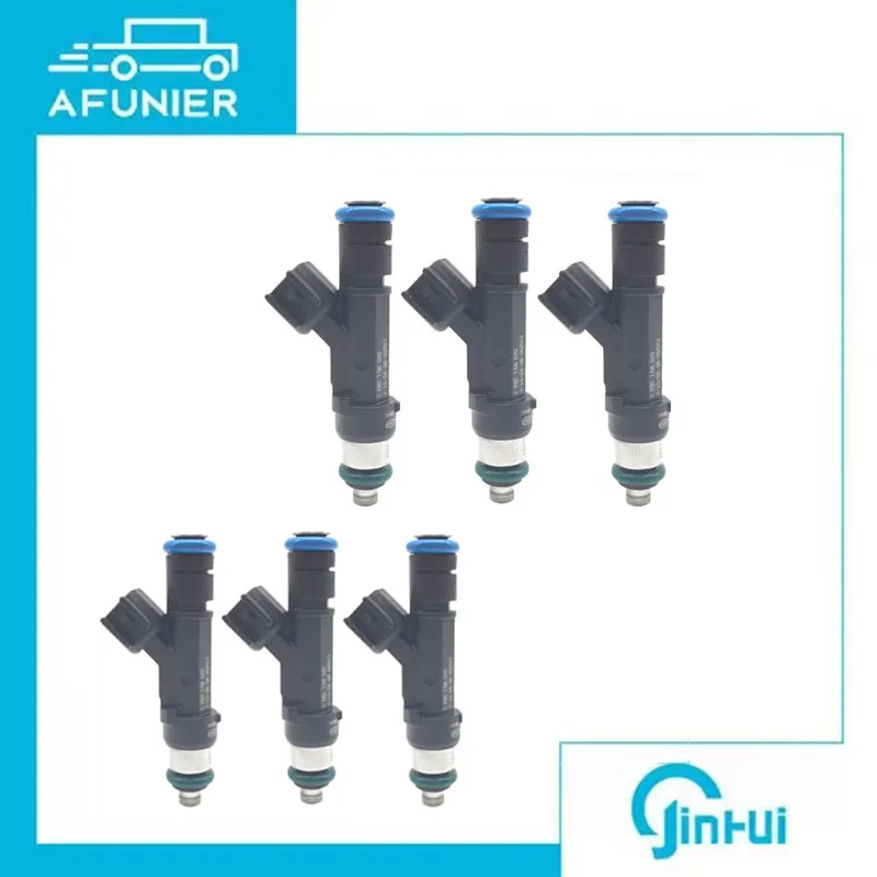 

6 шт. топливная форсунка для Jeep Liberty Dodge Dakota Mitsubishi Raider 3.7L OE No. :53032701AA,0280158020,812-12145,FJ474