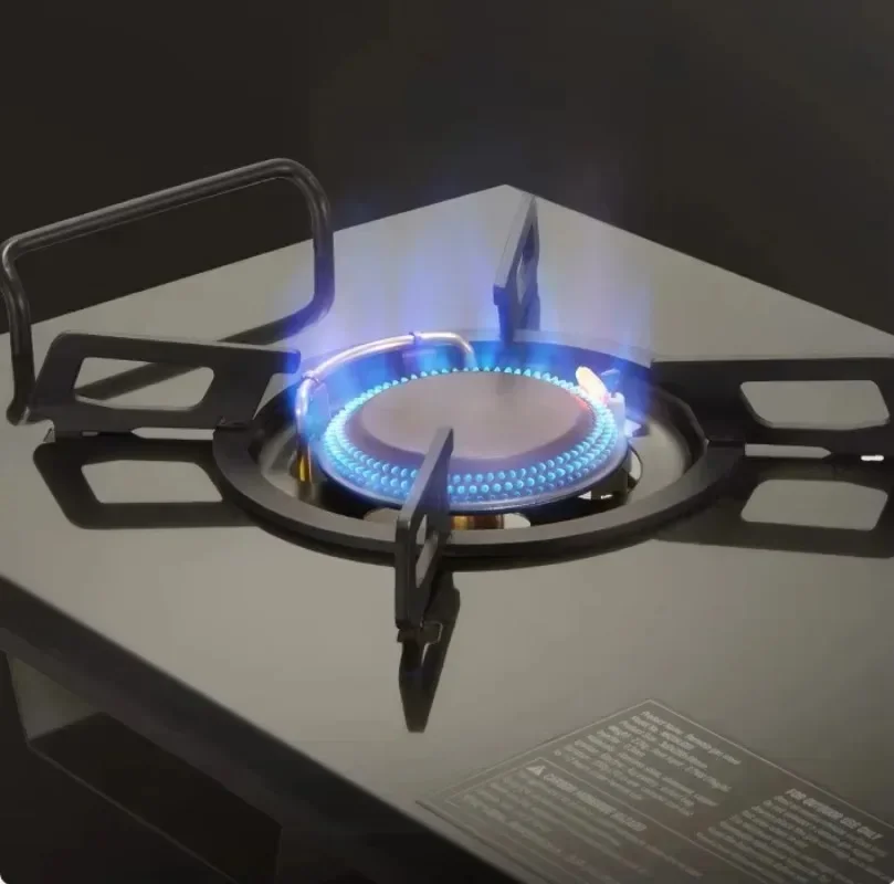 

Портативная походная газовая плита для кемпинга, настольная, из нержавеющей стали, складная конструкция, встраиваемая, подходит для кемпинга и пикника