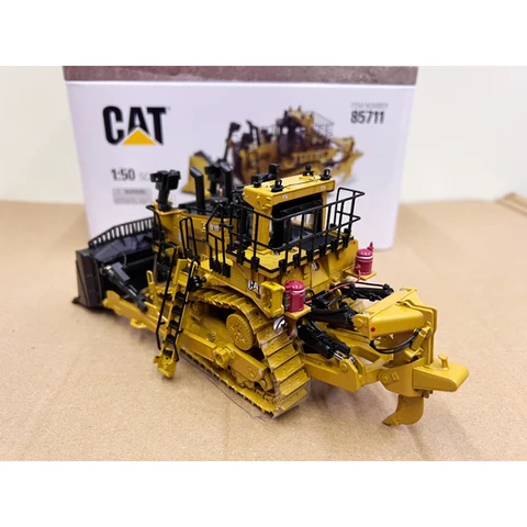 DM Diecast 1:50 Scale CAT D10 DOZER Crawler Bulldozer Alloy Engineering Forklift Model 85711 Finished Simulation Collection Gift