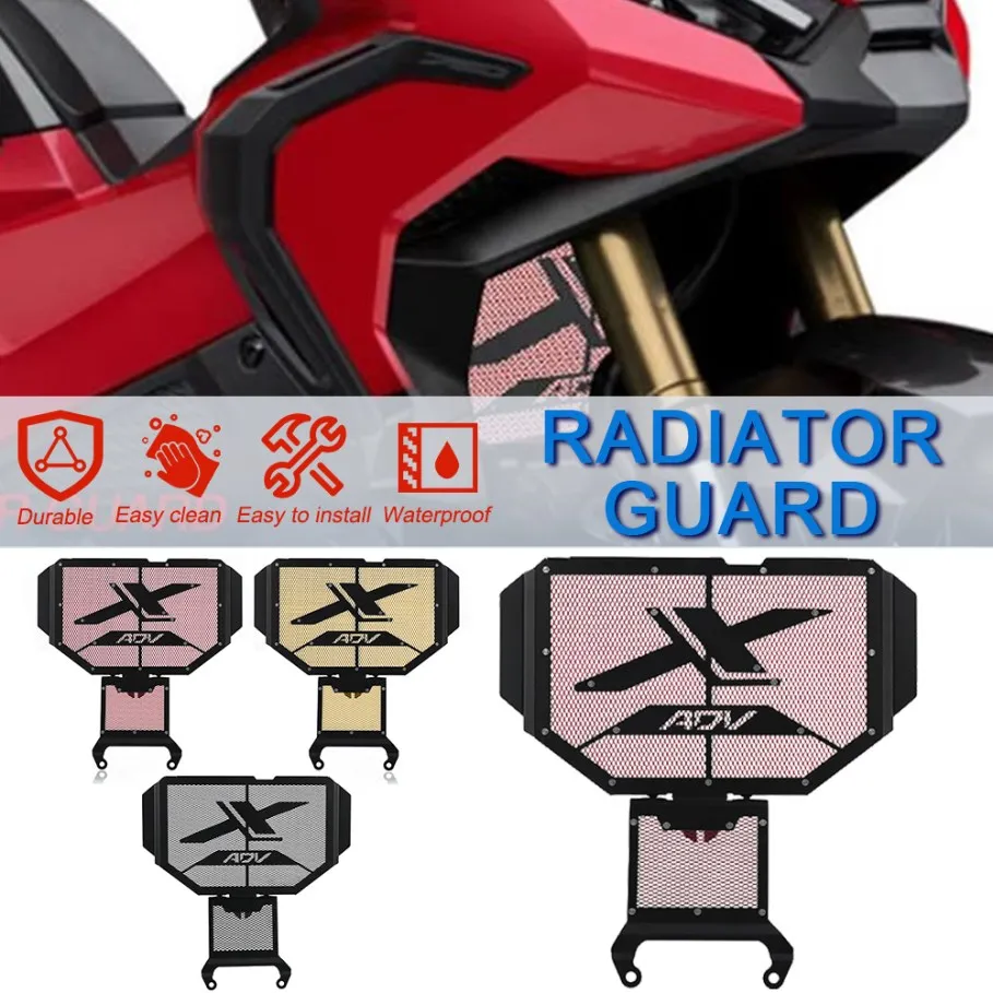 

2024 2023 Motorcycle Aluminum FOR HONDA XADV X-ADV750 2021-2024 Radiator Grille Guard Protector Cover Protection X ADV 2022 2021