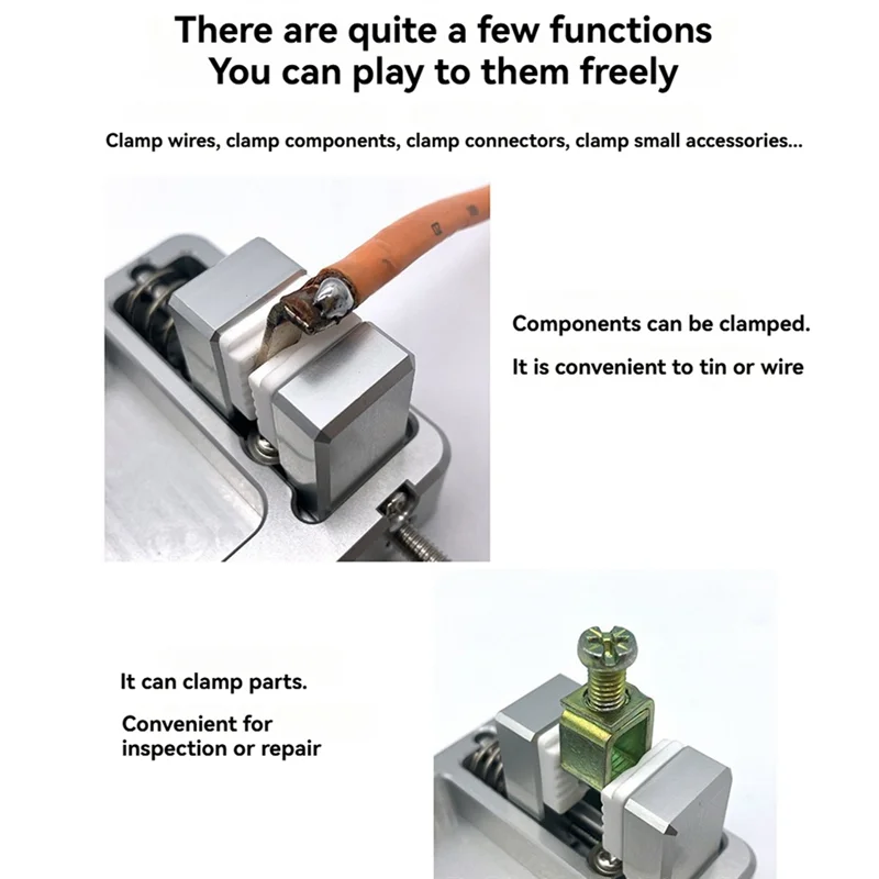 

【Price-Drop!】Welding Table Clamp Adjustable Bracket Welding Wire Fixture Soldering Locator Tools For Motherboard