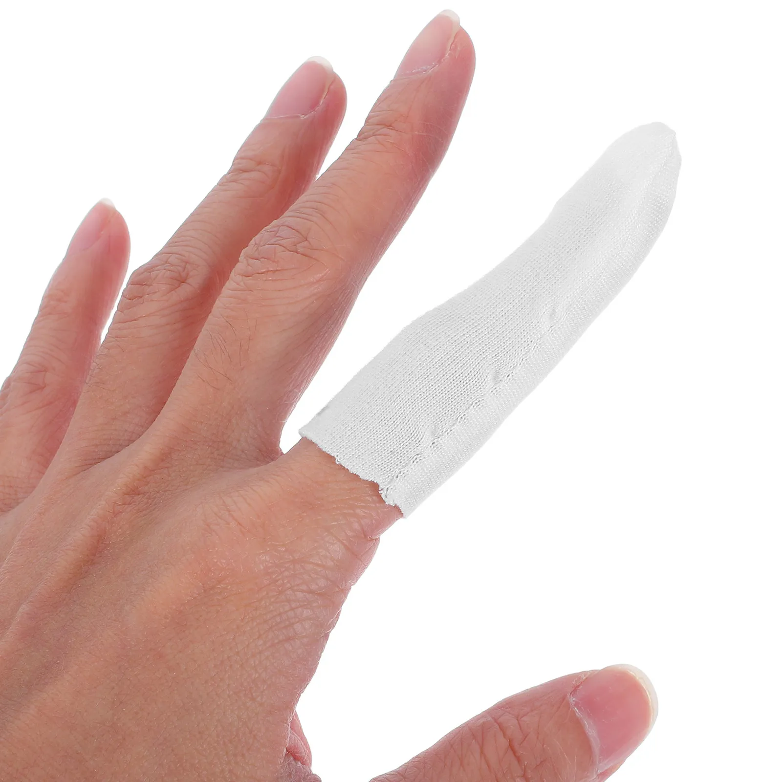 30Pcs Snug Fit Cloth Finger Covers Heat Resistant Reusable Finger Protectors for Jewelry Making Hot Glue DIY Crafting Sewing