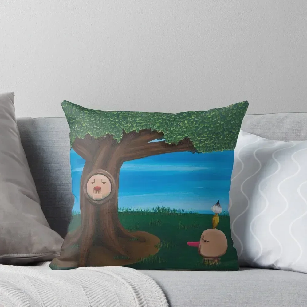 

Lover's Tree Throw Pillow pillows decor home Cushion Cover For Sofa Sofas Covers autumn decoration pillow