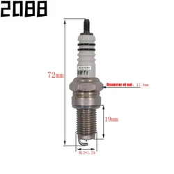 Universal Motorcycle Iridium Spark Plug A7RTI B7RTI D8RTI For Suzuki Yamaha Honda BMW Kawasaki KTM