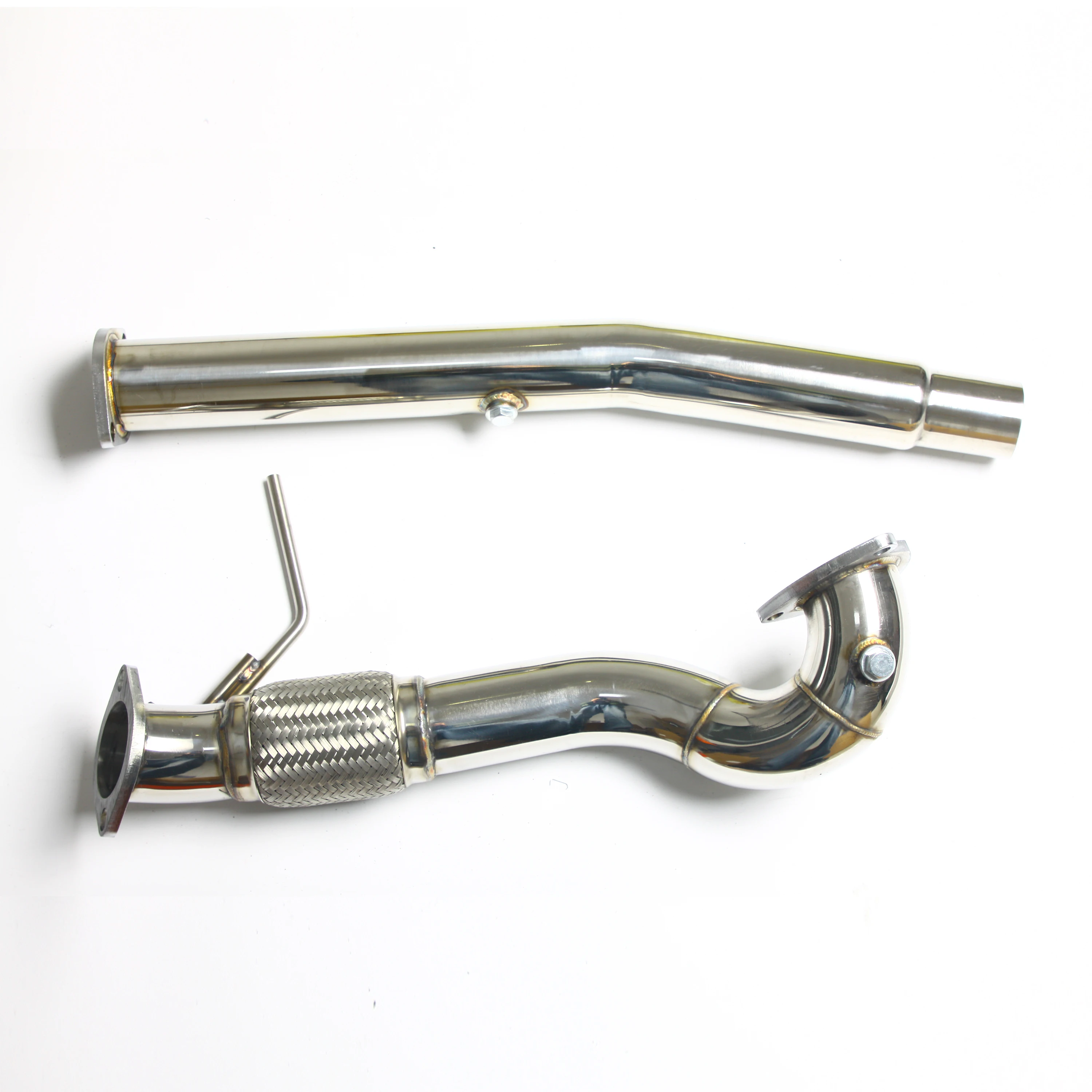 Stainless Steel Exhaust Suit For AUDI V3 Super Non Cat Downpipe