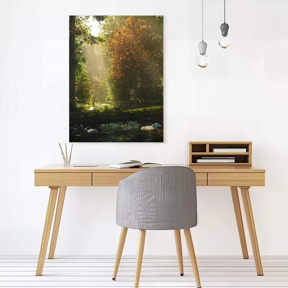 Early Chase Printed Canvas Poster Custom Pictures Wall Art Canvas Painting for Luxury Decoration Living Room Decorations Mural