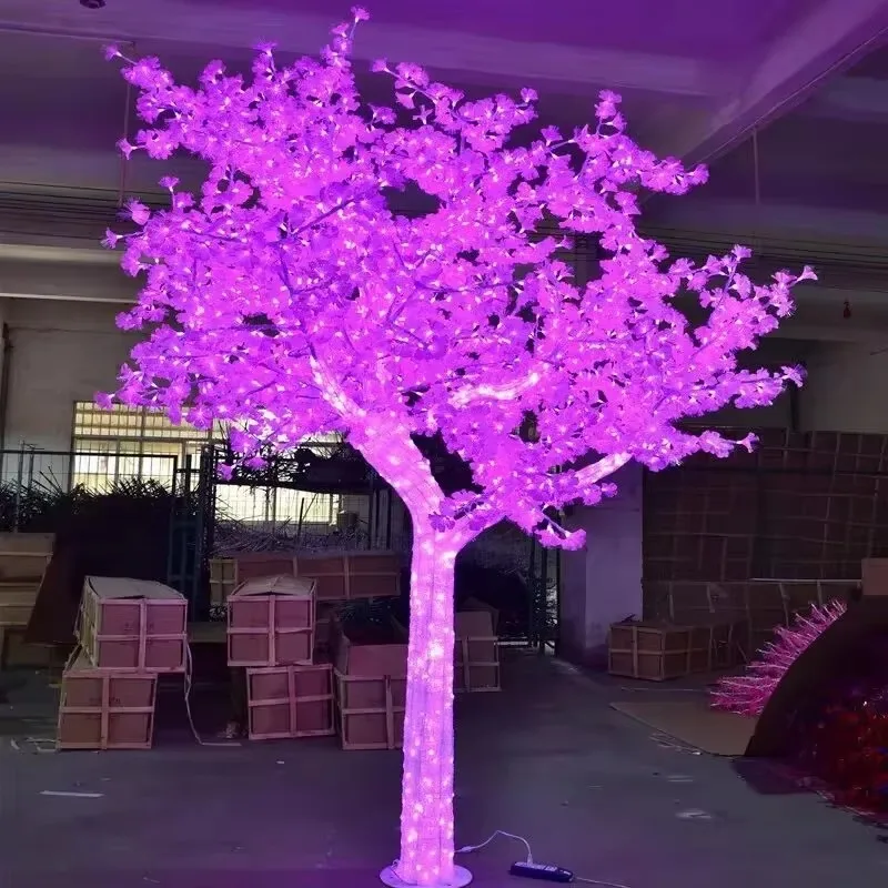 480/576 1.5-meter/5-foot High LED Crystal Christmas Lights Cherry Blossom Tree LED Bulbs for Indoor or Outdoor Use