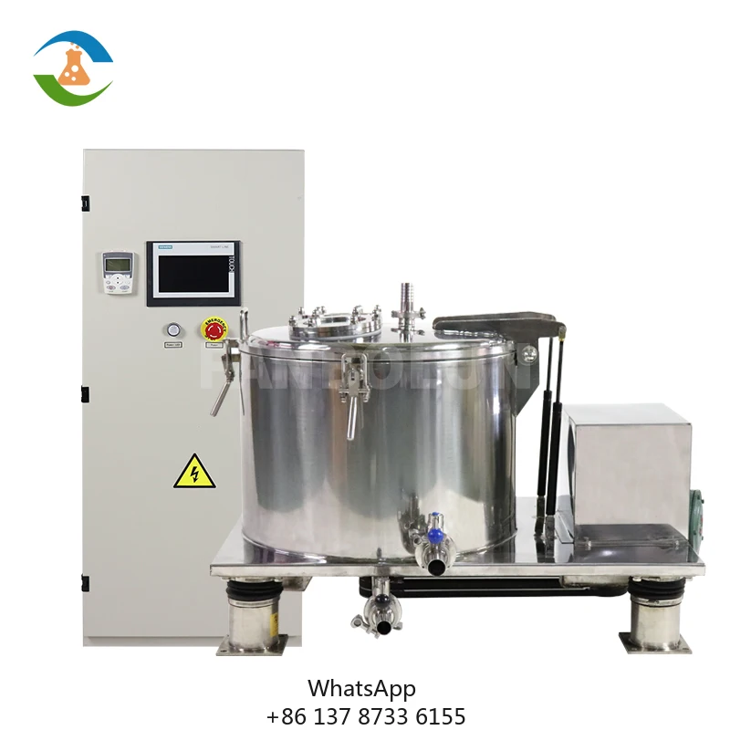 

High Cost Performance Alcohol Extraction Liquid Centrifuge With Vacuum Jacket