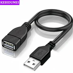 USB Extension Cale USB A Male to USB A Female Data Sync Extension Cable Cord USB Cable for PC Laptop Keyboard Phone PC Laptop