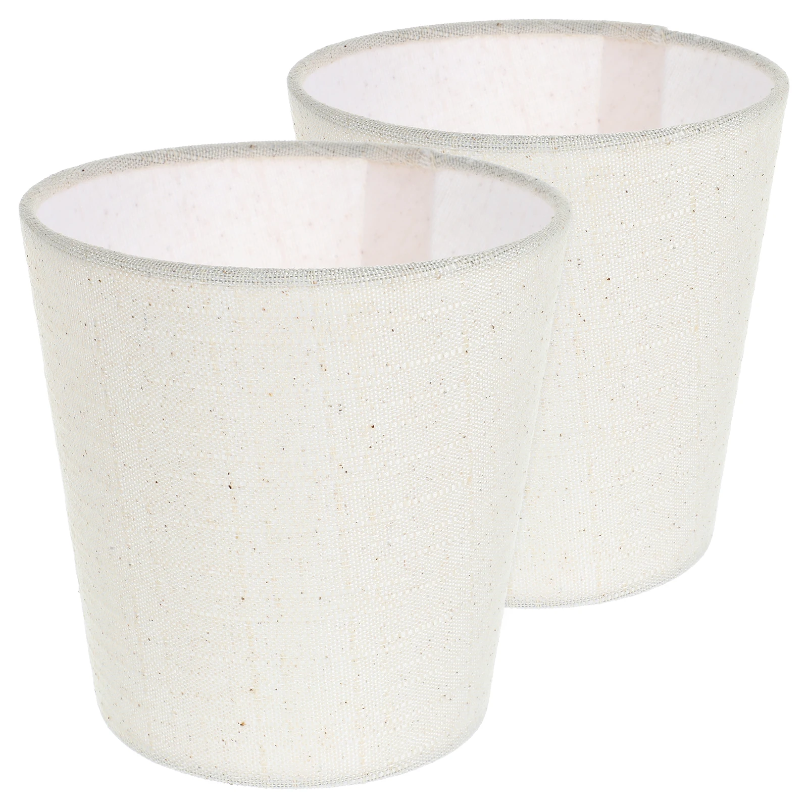 

2Pcs Decorative Lampshade Mini Light Shade Table Lamp Shades Floor Desk Bedside Home Cover Case Simple Structure Easy