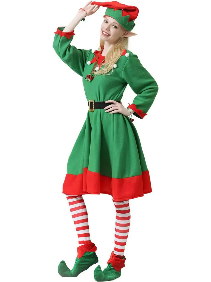 New loween Par Elf Accory Women's Cisas Role-plang Costume Ethnic Stage Costume Traditional Hanfu Women's Clothing