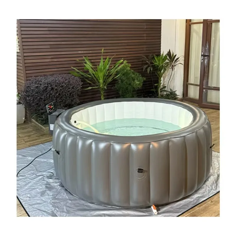 

STLF New Product Sales Inflatable Swimming Pool Float Hot Tub Spa Bar Salt Spa Equipment With Lights