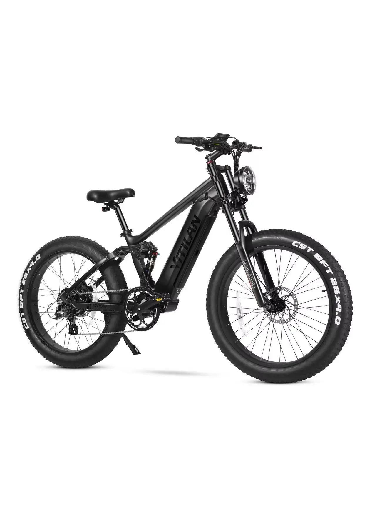 AliExpress VITILAN Vitilan T7 Adult Electric Mountain Bike 750W 48V 20AH Battery 26 Inch Fat Tire Off-Road E-Bike