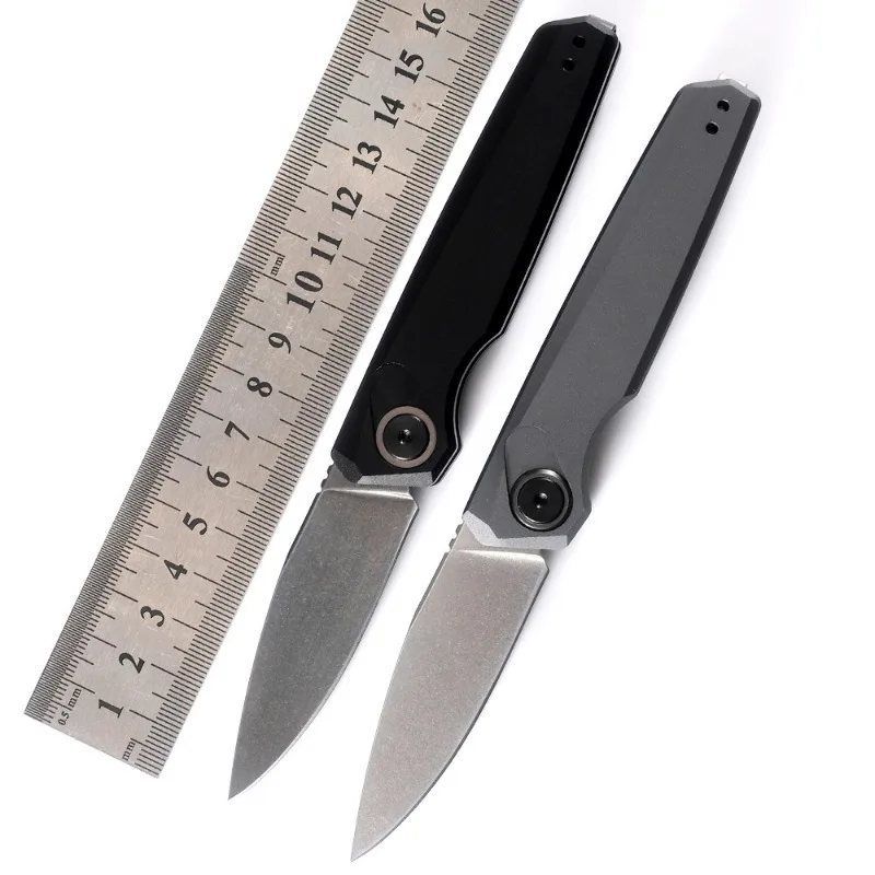 

New 7551 High-end Folding Knife CPM-154 Blade Aviation Aluminum Handle Outdoor Survival Camping Edc Tools Poket Fruit Knives