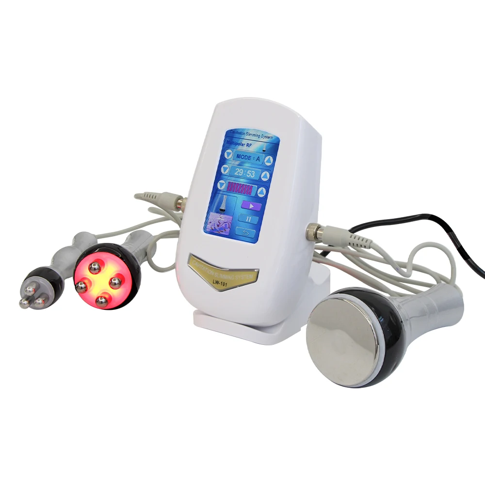 40K 3 in 1 Ultrasonic Cavitation Beauty Machine Weight Loss Face And Eyes Lfiting Anti-wrinkle Skin Rejuvenation Salon Device