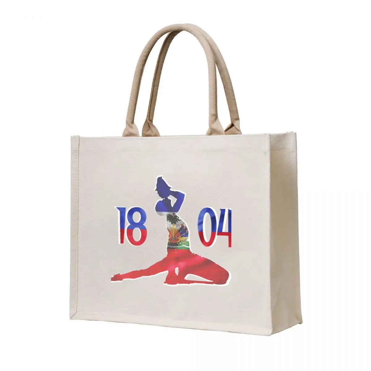 

Neg Marron Neg Mawon - Haiti Haitian Flag Mashup Tote Bag shopping bags foldable shopping bag logo Big bag women