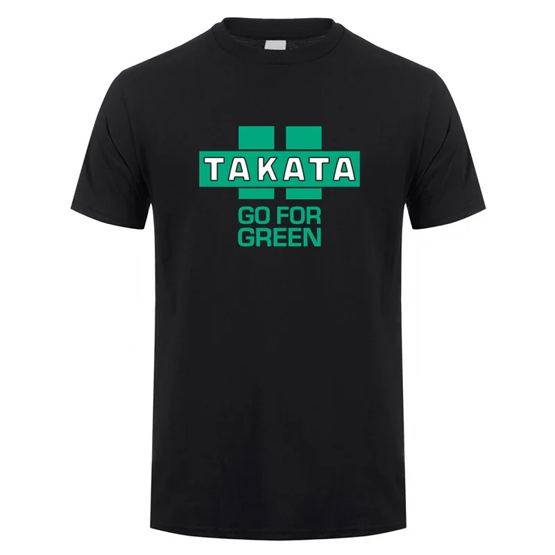 

Takata T Shirt Men Summer Short Sleeve Cotton T-shirts Man Tops Cool T shirt