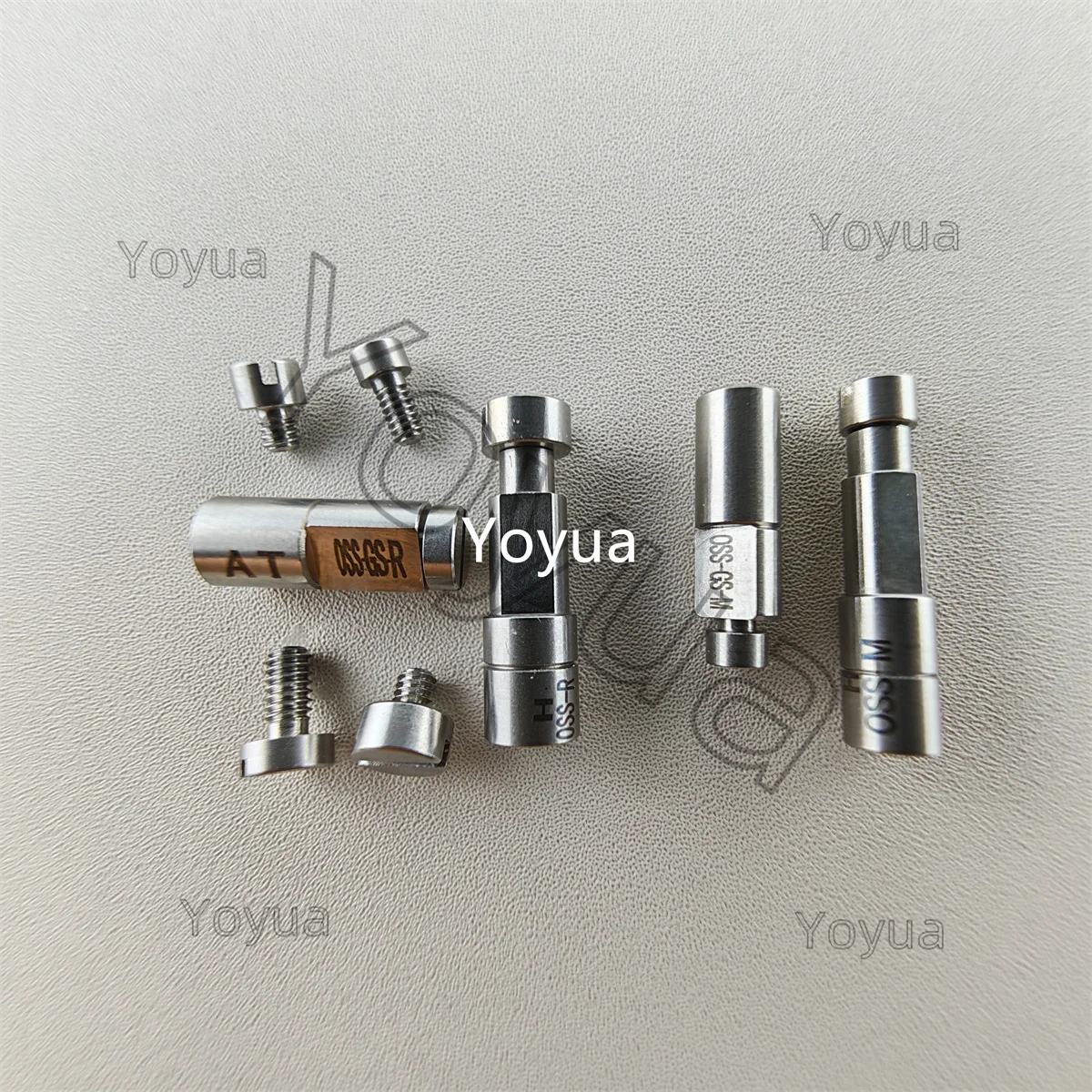 10sets 3D Digital Analog for Osstem Replacement Multi Unit Plaster Analog with Screw Dental Accessories Materials